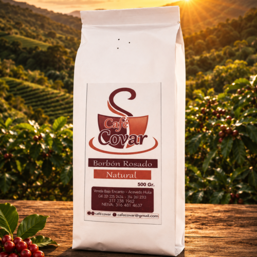 Café Borbón Rosado 500 gr: café especial para quienes disfrutan una taza premium todos los días